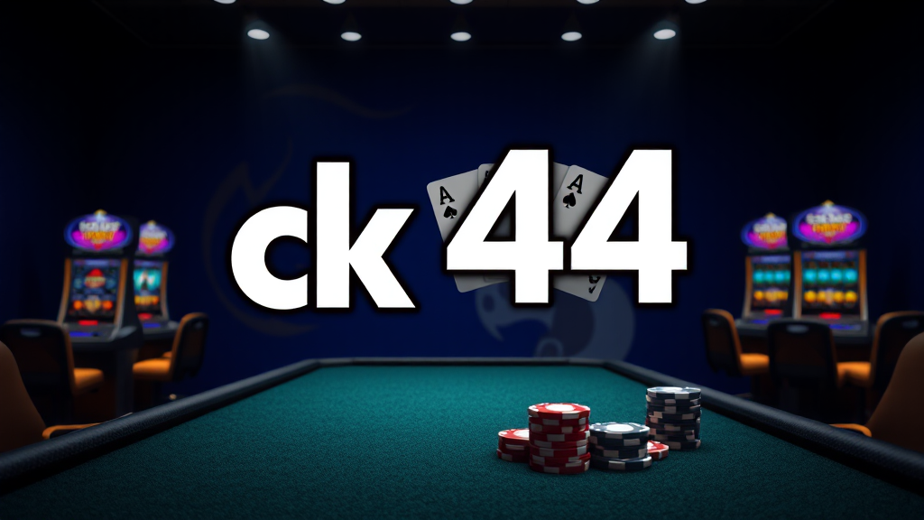 ck44: A Comprehensive Guide to Secure Online Gaming and Entertainment